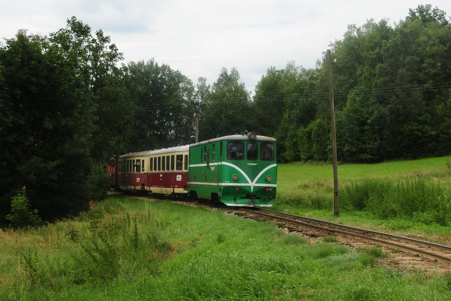 2020.08.05 JHMD T47.015 und T47.005 Jindřichův Hradec - Nová Bystřice (5)